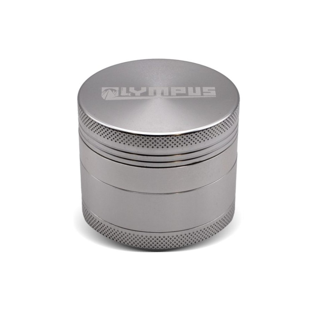 Grinder Olympus Aluminium Silver 50mm - 4 Parts