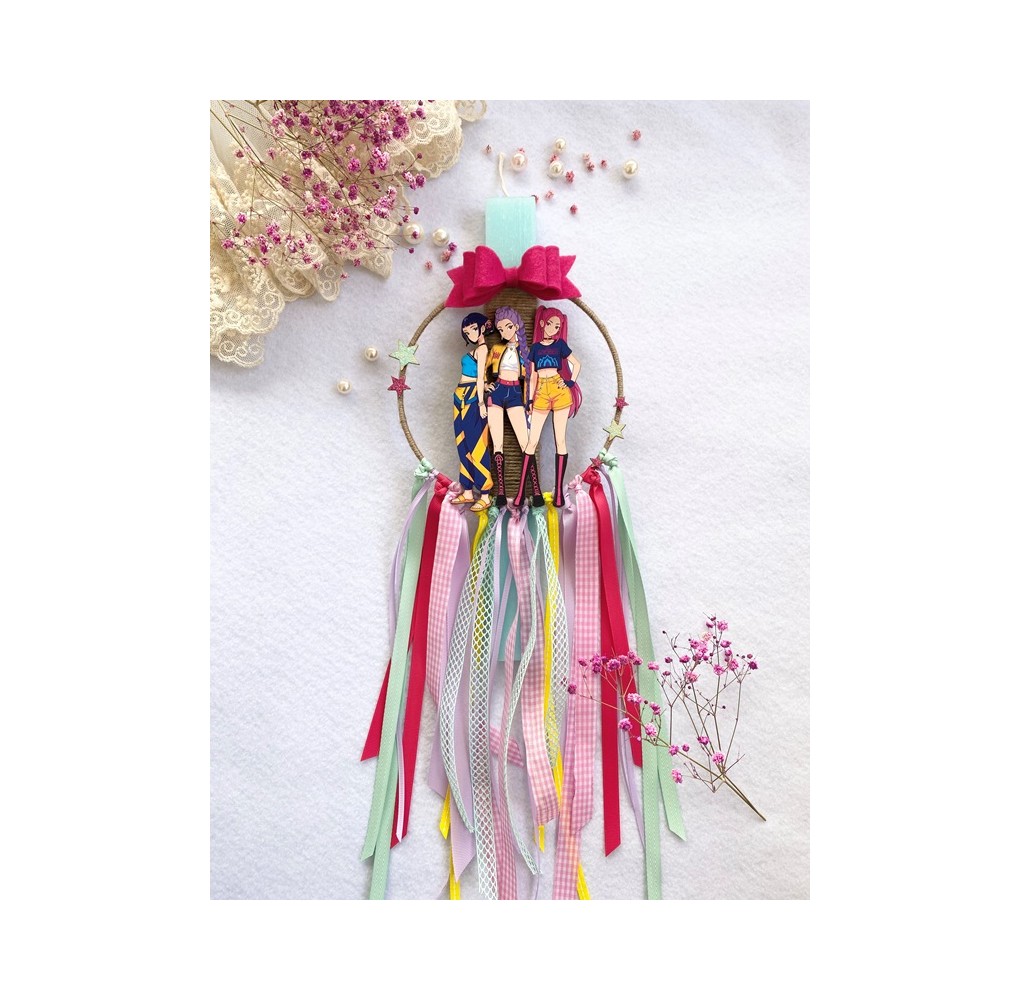 Χειροποίητη Παιδική Λαμπάδα (8010005)