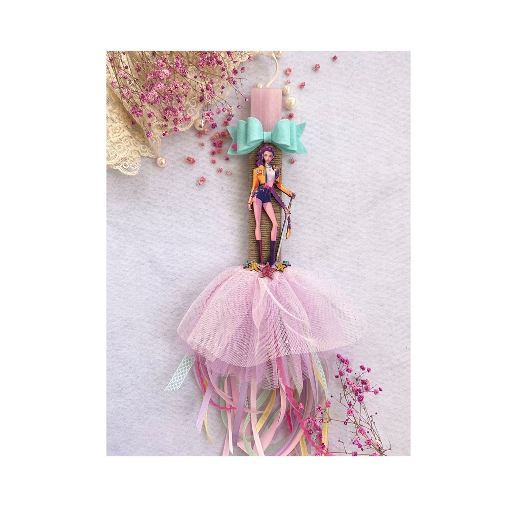 Χειροποίητη Παιδική Λαμπάδα (8010009)