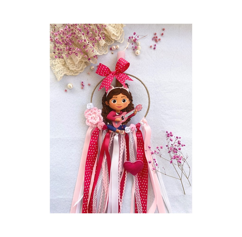 Χειροποίητη Παιδική Λαμπάδα (8010019)