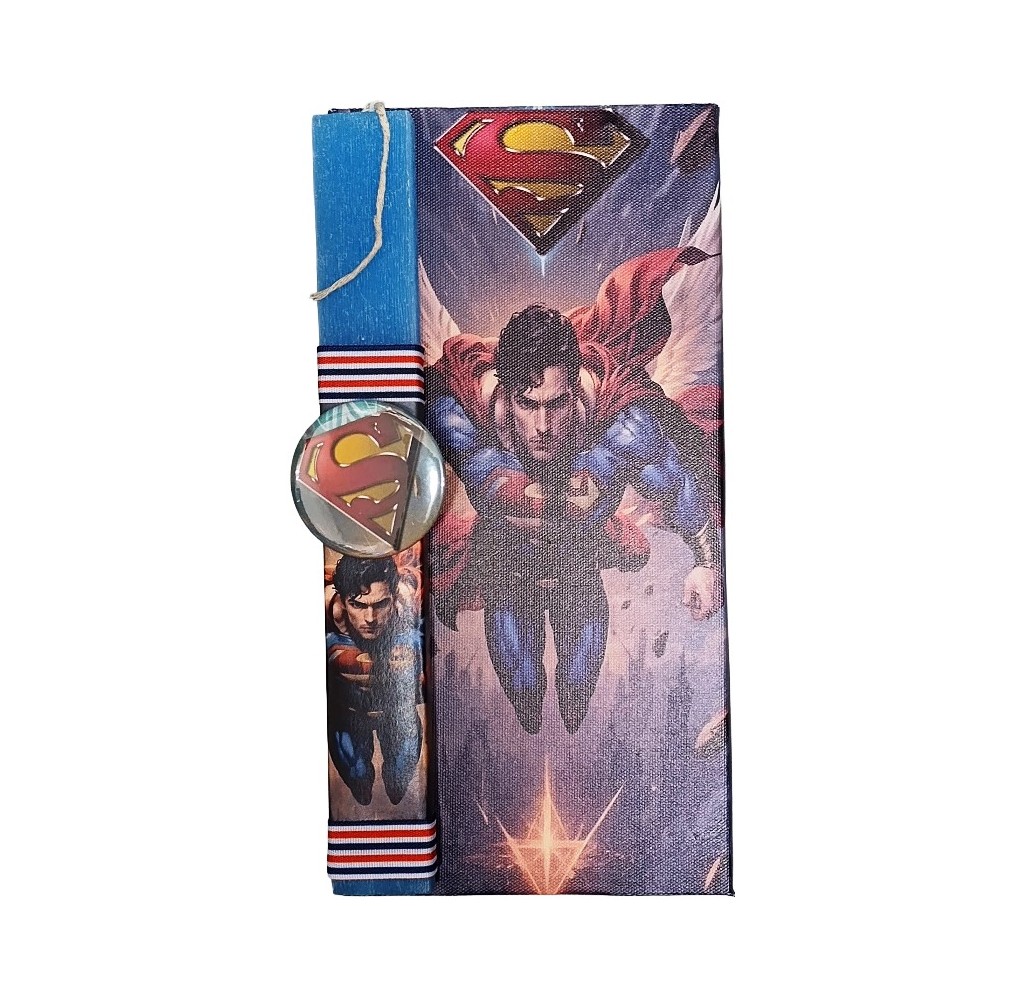 Σετ Λαμπάδα με Καμβά Superman