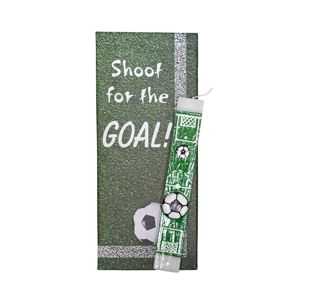 Σετ Λαμπάδα με Καμβά Soccer