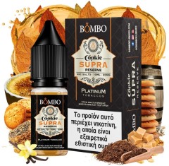 Bombo Platinum Tobaccos Cookie Supra Reserve Nic Salts 10ml
