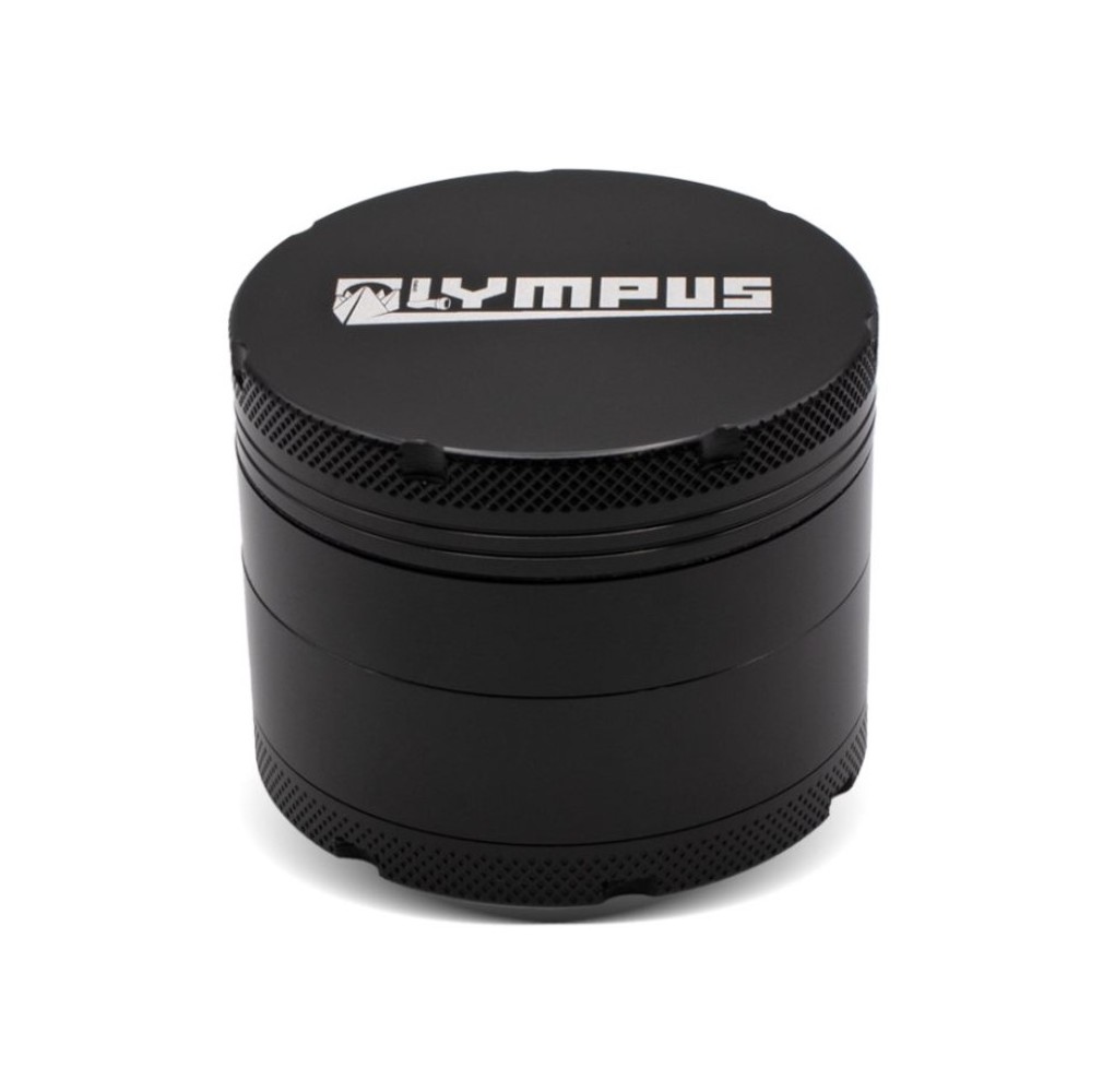 Grinder Olympus Aluminium Black 55mm 4 Parts