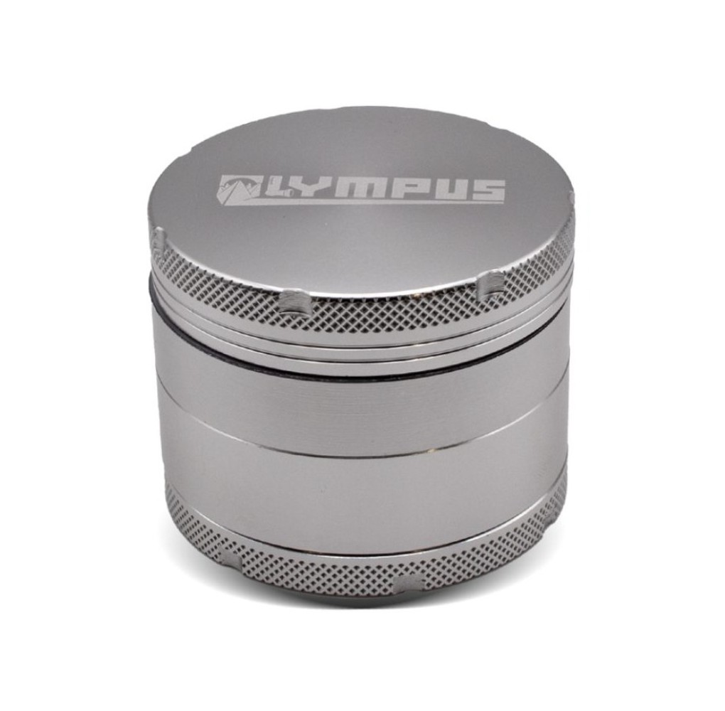 Grinder Olympus Aluminium Silver 55mm 4 Parts