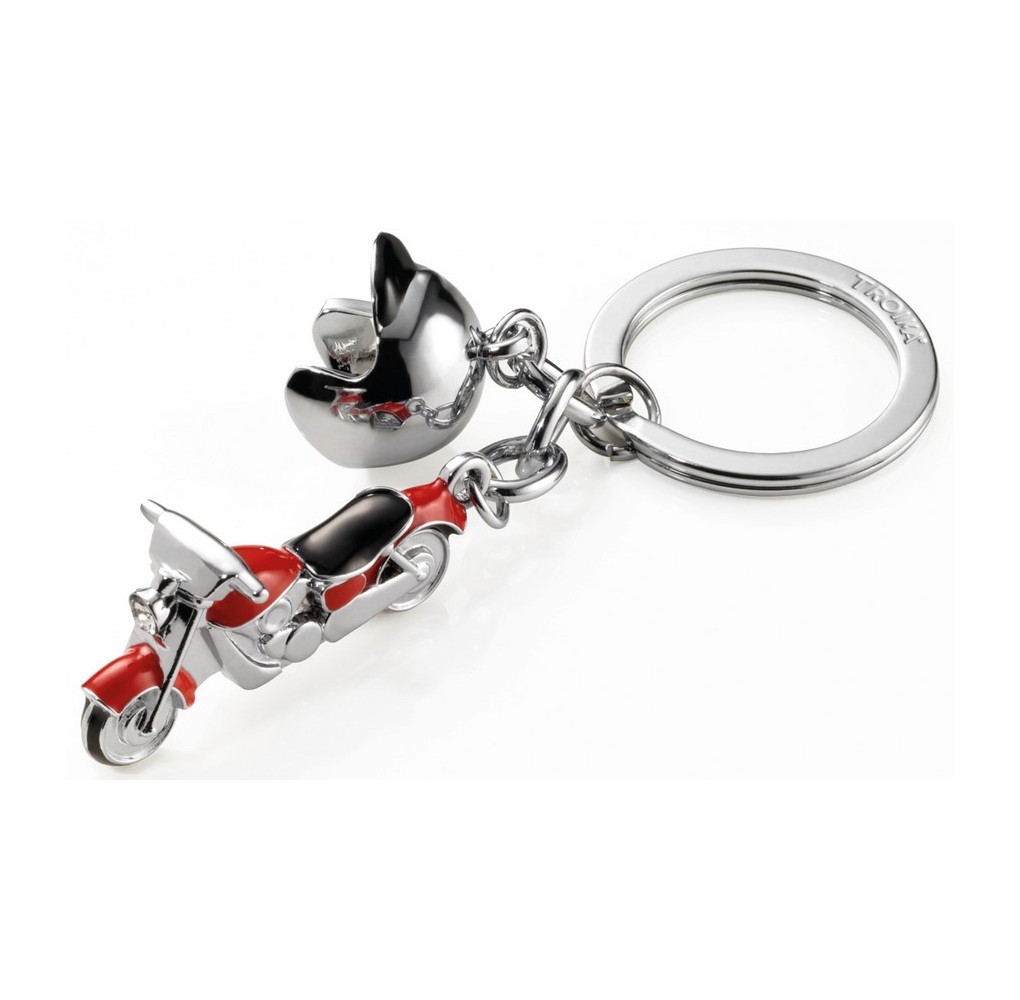 Μπρελόκ Troika Key Cruising Red