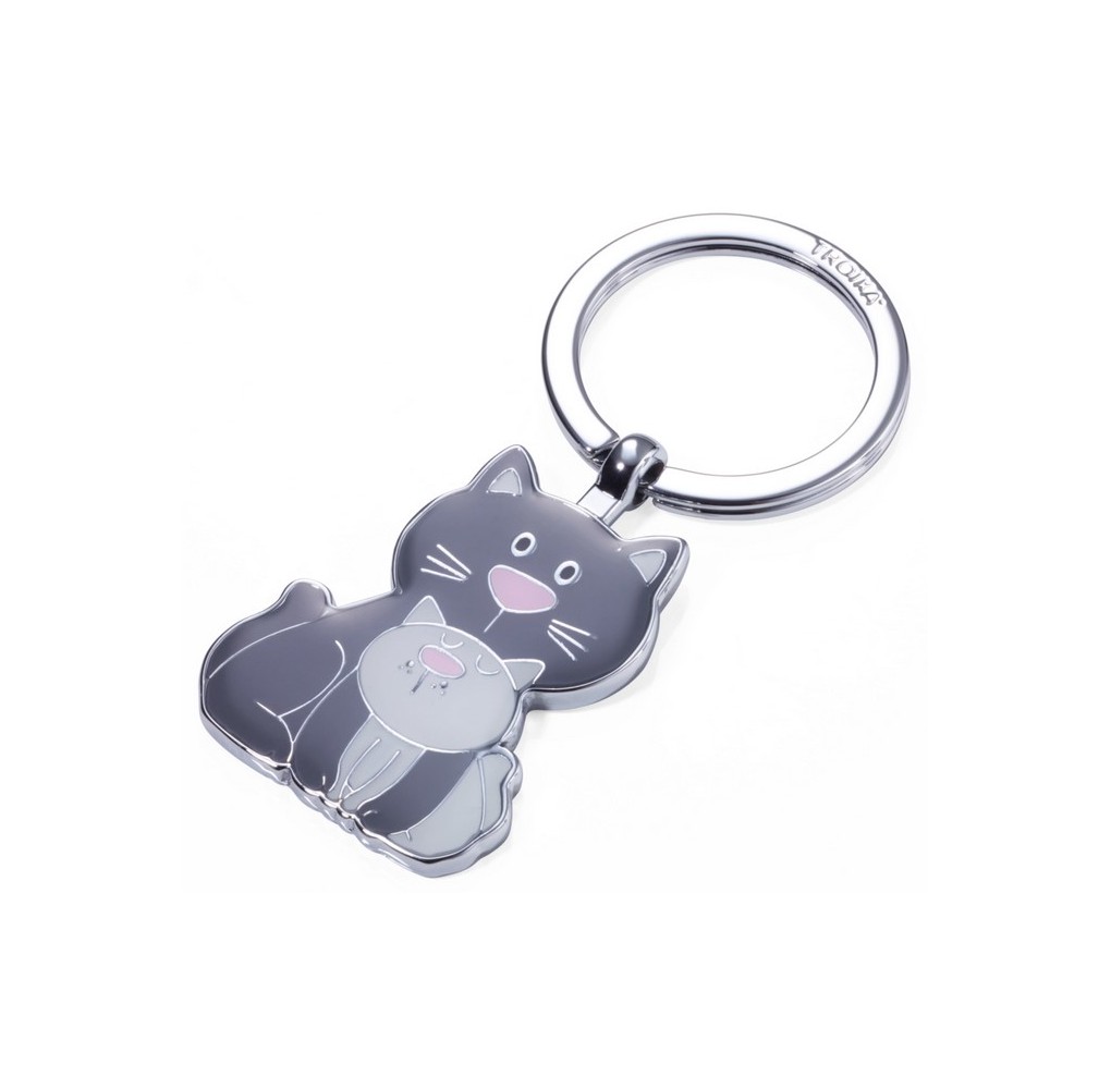Μπρελόκ Troika Cat & Kitty