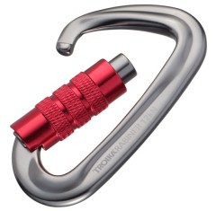 Μπρελόκ Troika Karabiner Gunmetal