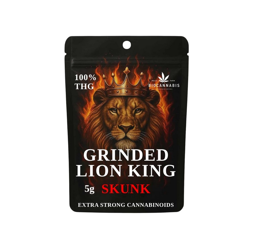 Lion King Skunk Τριμμένος Ανθός 5gr