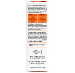 Ypsilon Έλαιο Κάνναβης 5% CBD 500mg με Έλαιο Σολομού για Κατοικίδια 10ml
