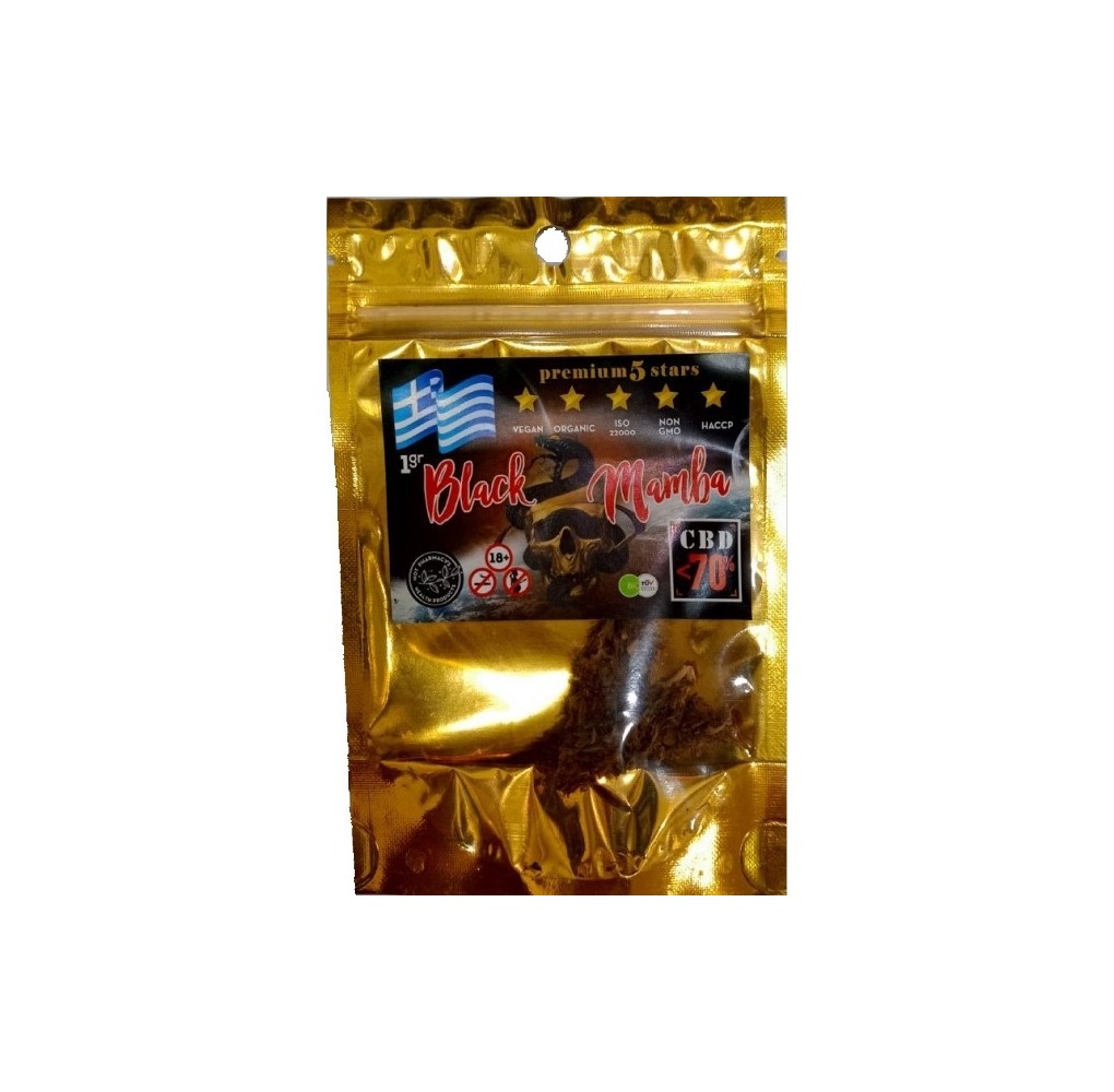 Premium 5 Stars Black Mamba CBD 1gr