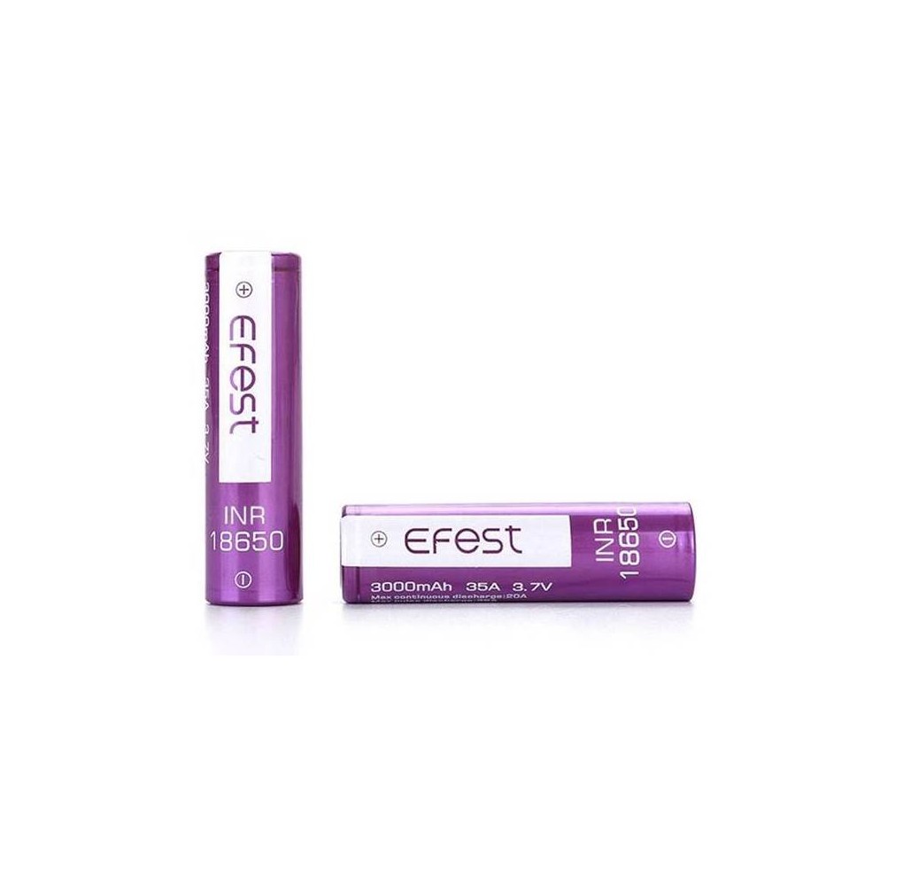 Επαναφορτιζόμενη Μπαταρία Efest 18650 3000mAh 35A (1 Τεμάχιο)