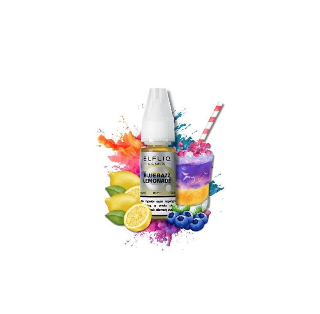 Elfliq Blue Razz Lemonade 10ml - 20mg Nic Salts