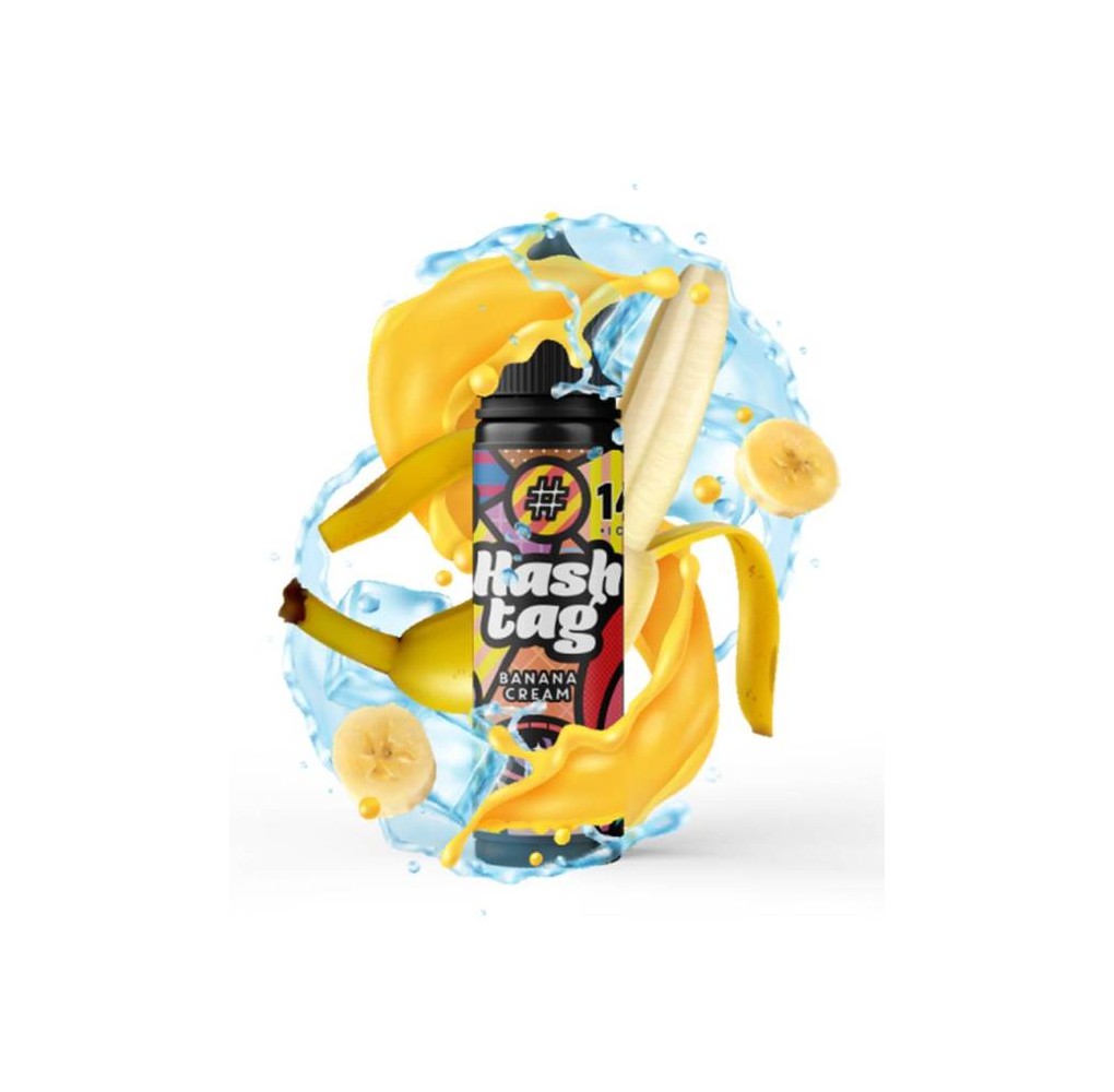 Hashtag Banana Cream Ice 6/60ml