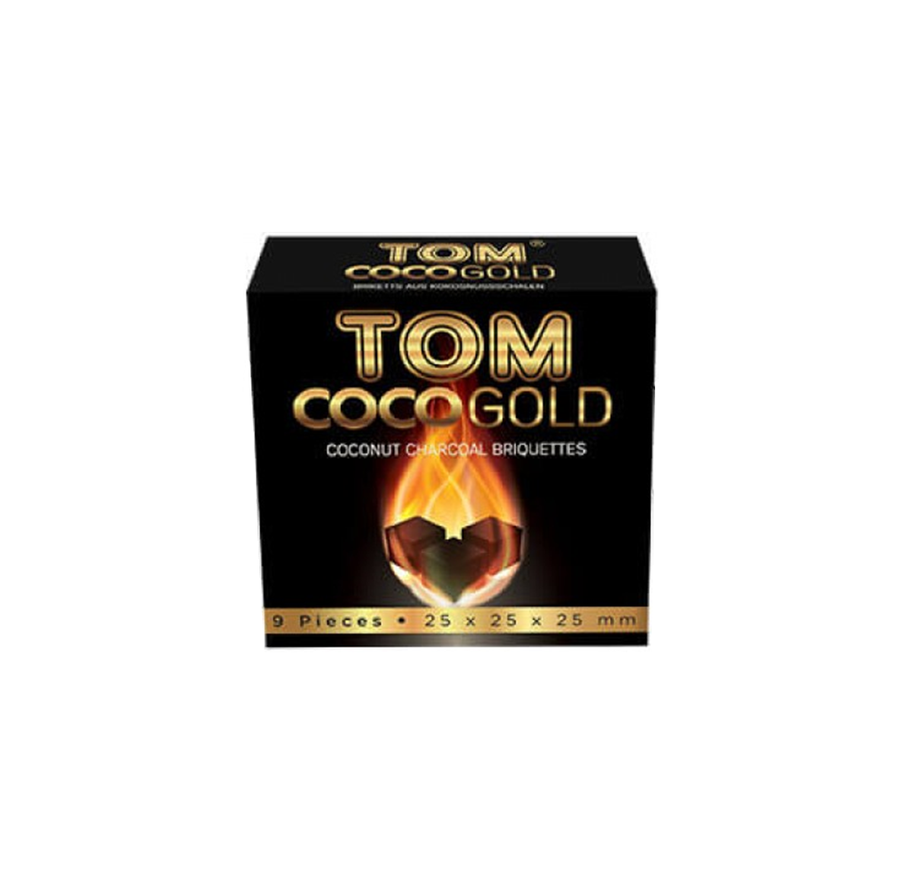 Καρβουνάκια Tom Coco Gold Dispenser 25 mm