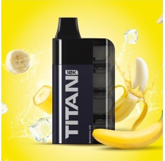 Titan Banana Ice 8x2ml 10.000 Puffs