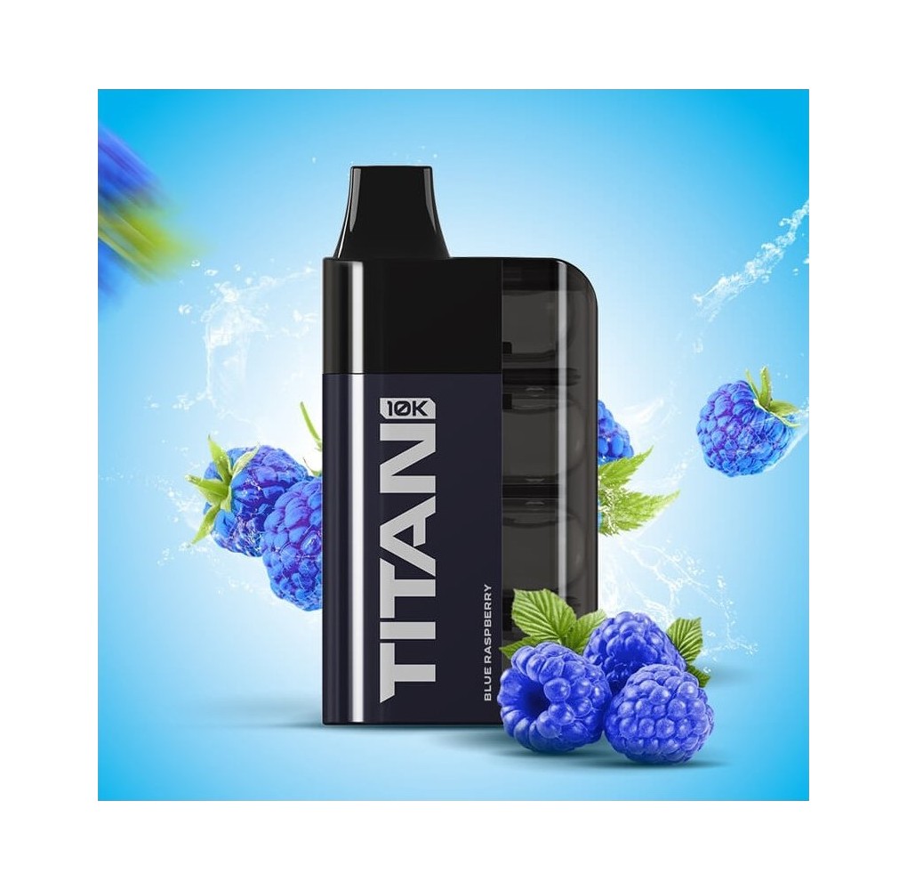 Titan Blue Raspberry 8x2ml 10.000 Puffs