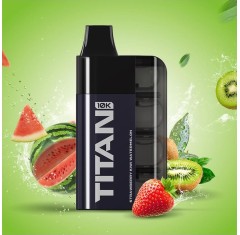 Titan Strawberry Kiwi Watermelon 8x2ml 10.000 Puffs