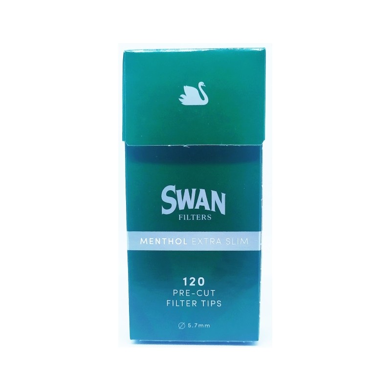 Φιλτράκια Swan Extra Slim Μέντα