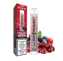 Crystal Bar 600 Puffs Blueberry Cherry Cranberry