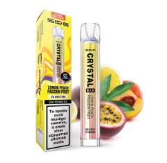 Crystal Bar 600 Puffs Lemon Peach Passion Fruit