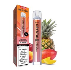 Crystal Bar 600 Puffs Pineapple Peach Mango