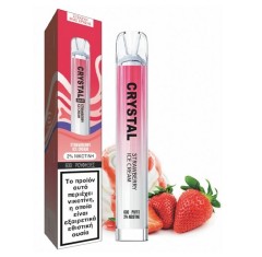 Crystal Bar 600 Puffs Strawberry Ice Cream