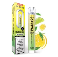 Crystal Bar 600 Puffs 0mg Lemon Lime