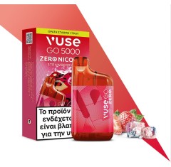 Vuse Go 5000 Zero Nicotine Strawberry Ice