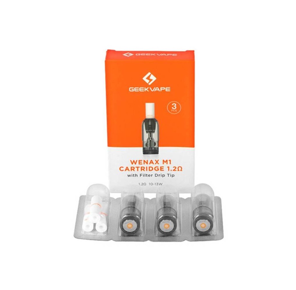 Geekvape Cartridge Wemax M1 Pod 2ml 1.2 ohm 3 τεμάχια