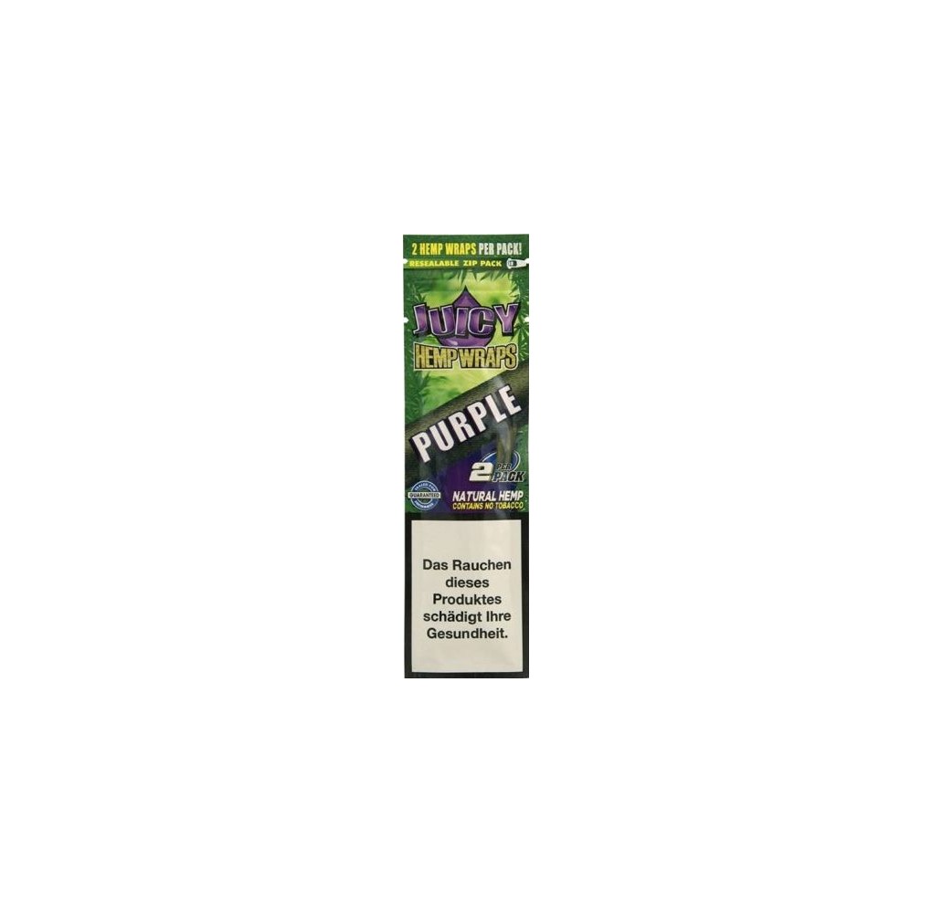 Πουρόφυλλα Juicy Hemp Wraps Purple