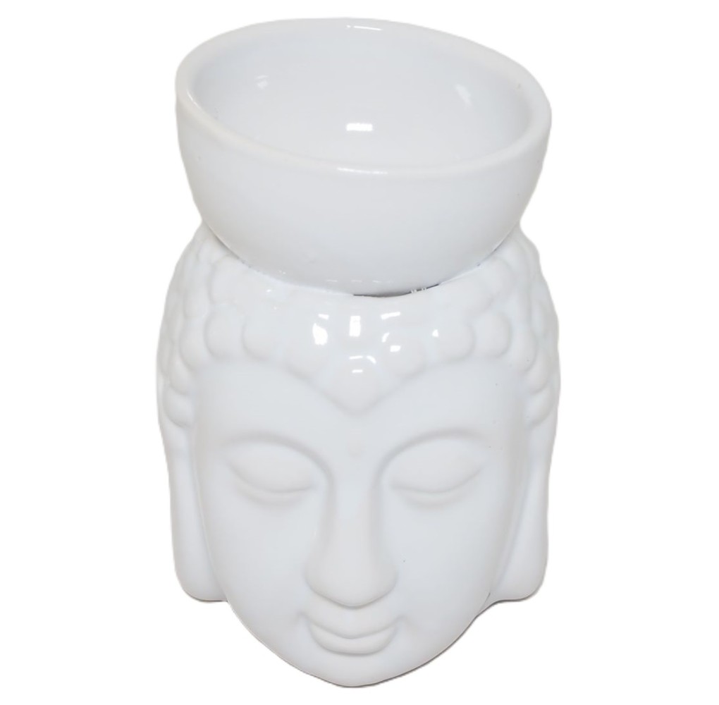 Κεραμικός Αρωματιστής Κεφάλι Λευκό