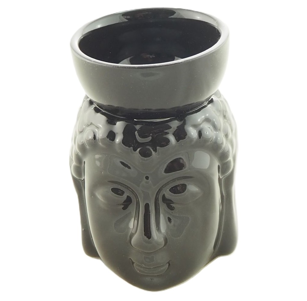 Κεραμικός Αρωματιστής Κεφάλι Μαύρο