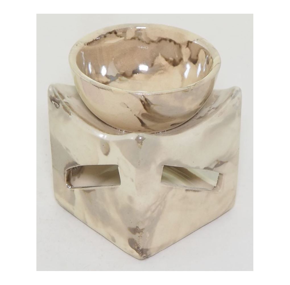 Κεραμικός Αρωματιστής σε Μαρμάρινες Αποχρώσεις