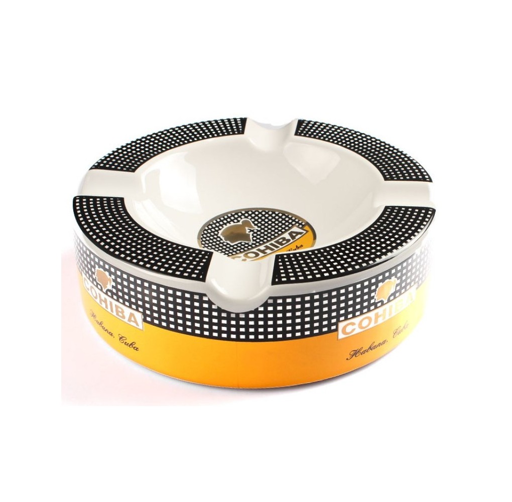 Κεραμικό Σταχτοδοχείο Πούρου Cohiba 4 Θέσεων