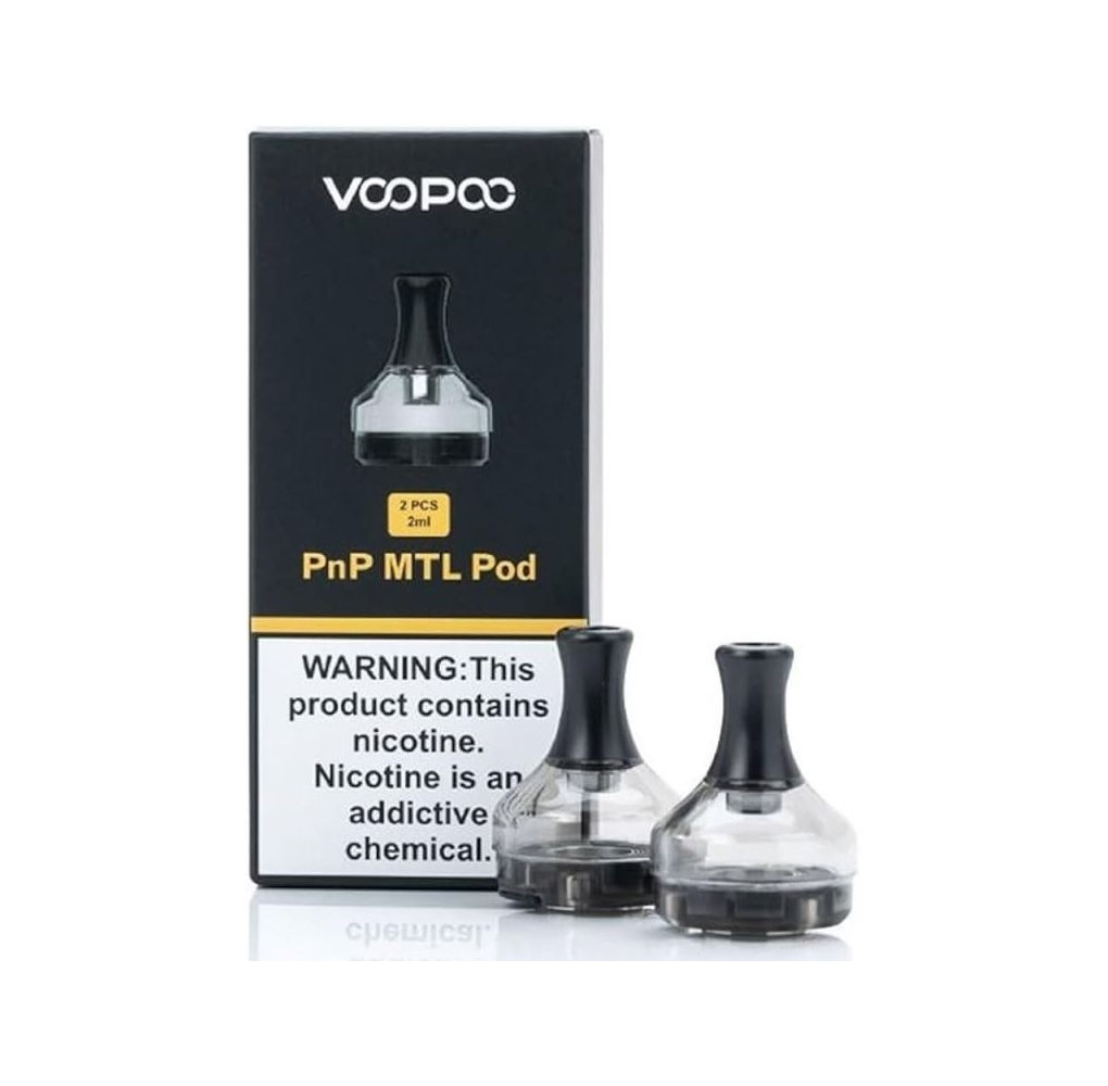 VooPoo PnP MTL Pod 2ml 2 Τεμάχια