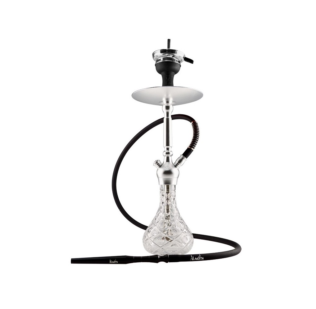 Ναργιλές Aladin Alux 5 Silver 47cm