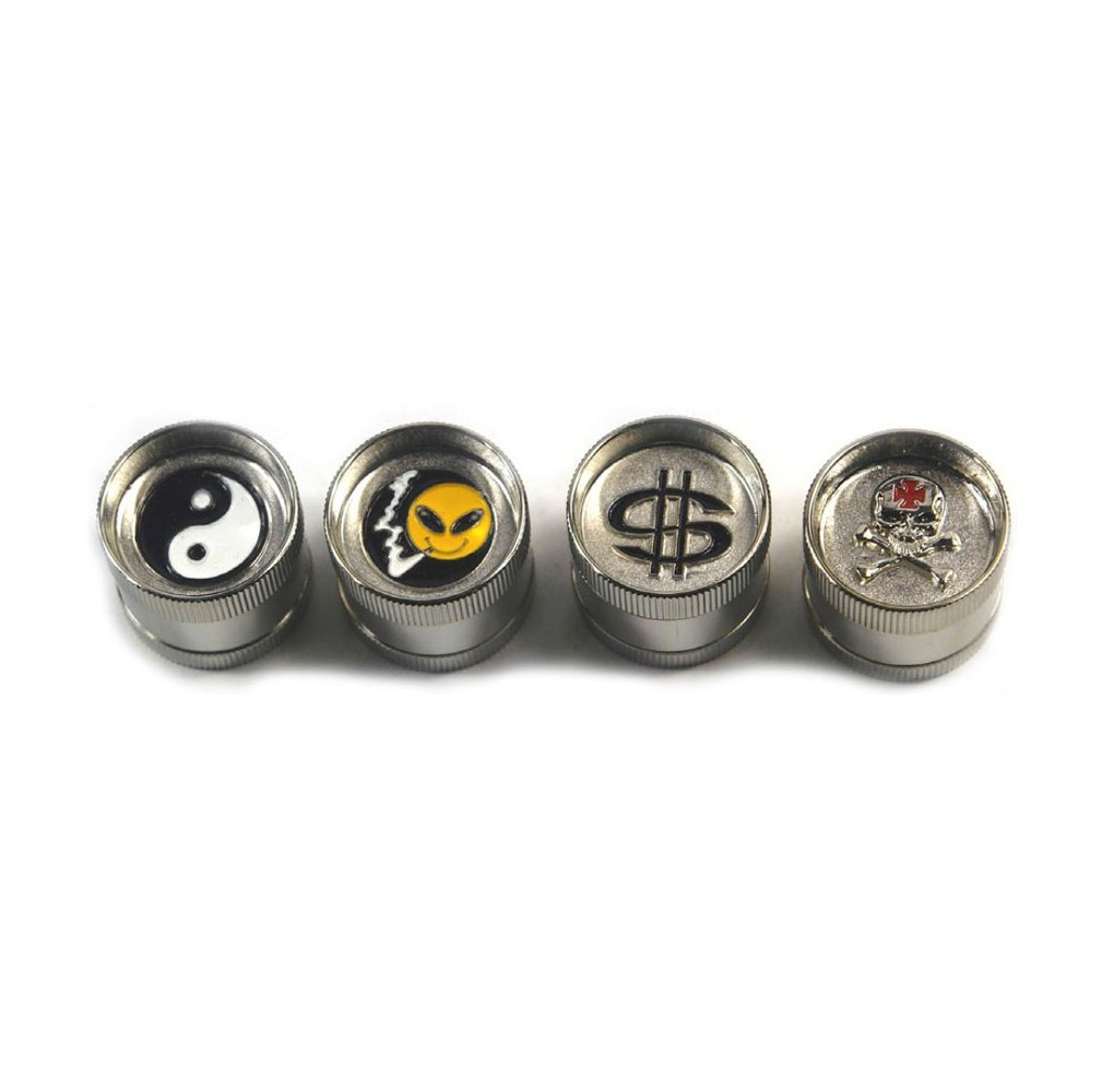 Grinder Mini Symbols Metal 30mm - 3 Parts