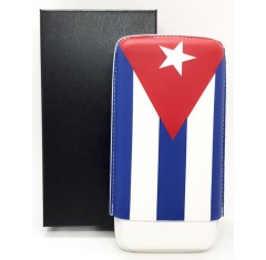 Δερμάτινη Πουροθήκη Cuban Flag