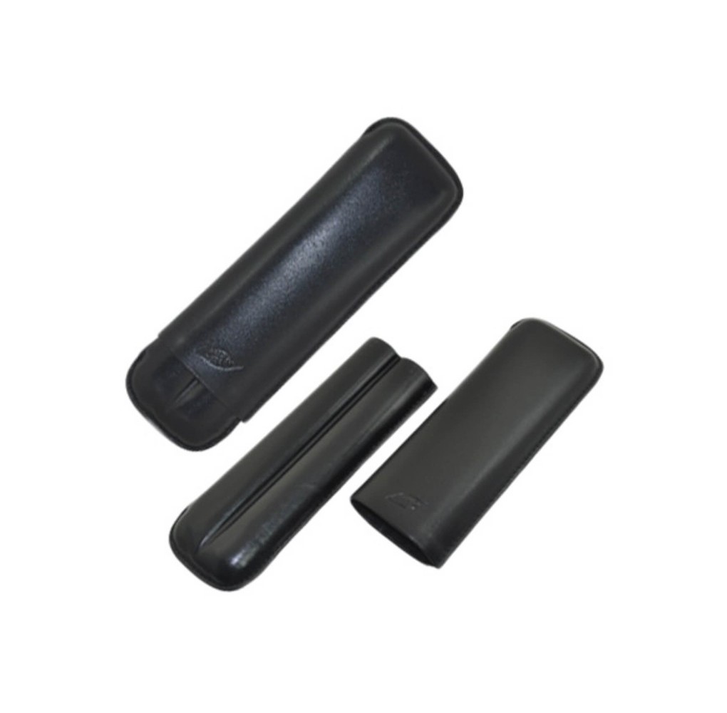 Δερμάτινη Πουροθήκη Μαύρη 20cm X 6,5cm