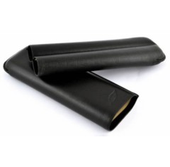 Δερμάτινη Πουροθήκη Μαύρη 20cm X 6,5cm