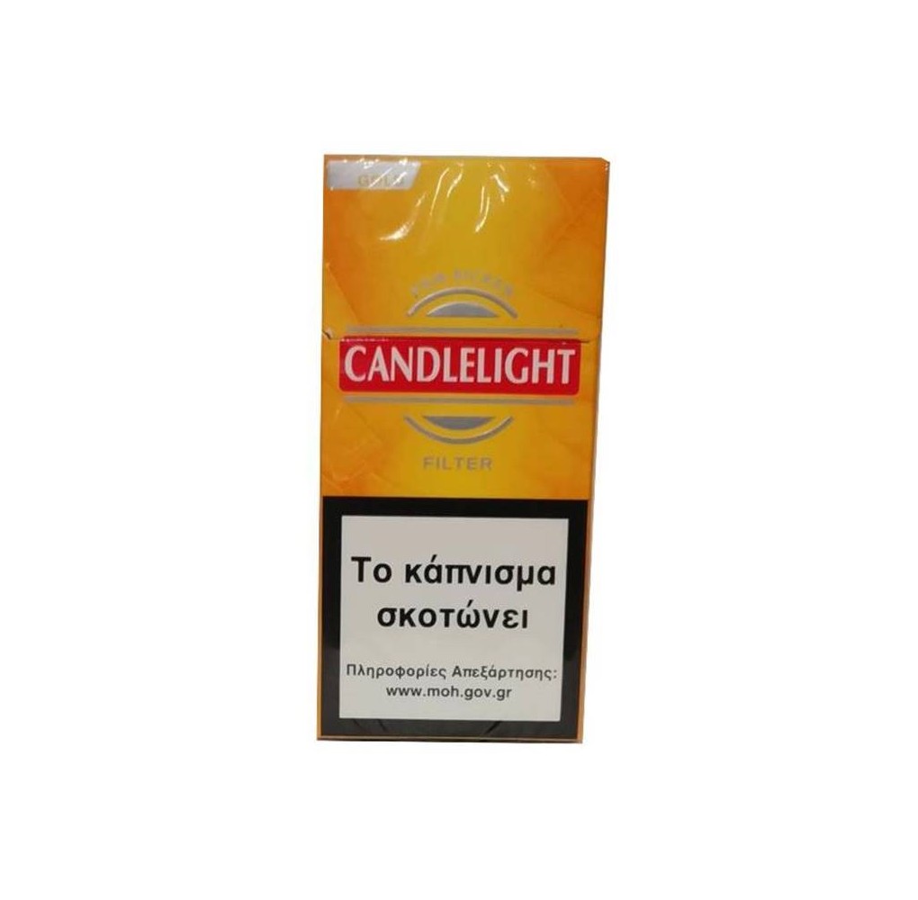 Candlelight Gold Vanilla 10 Filter Cigarillos