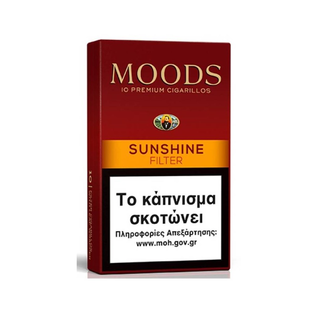 Moods Sunshine Filter 10 Premium Cigarillos