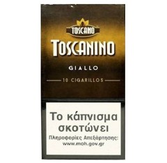 Toscanino Giallo Vaniglia 10 Cigarillos