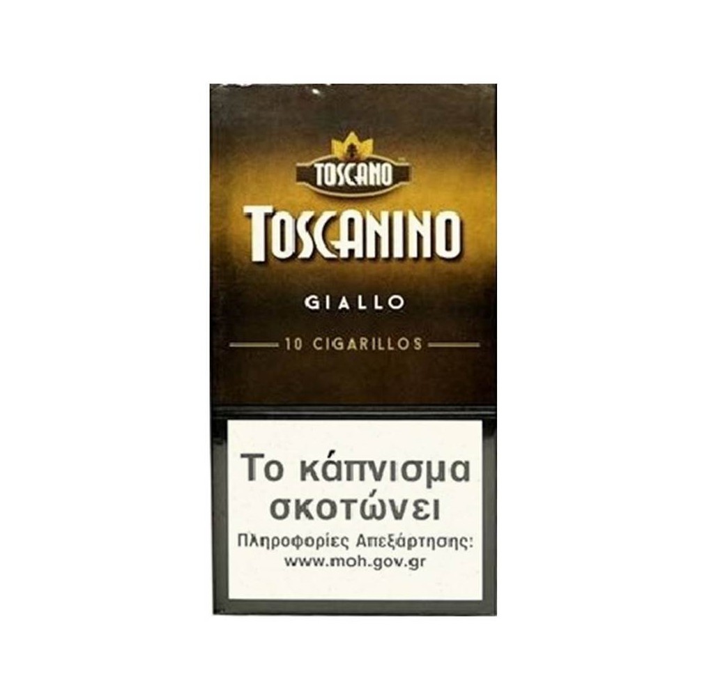 Toscanino Giallo Vaniglia 10 Cigarillos