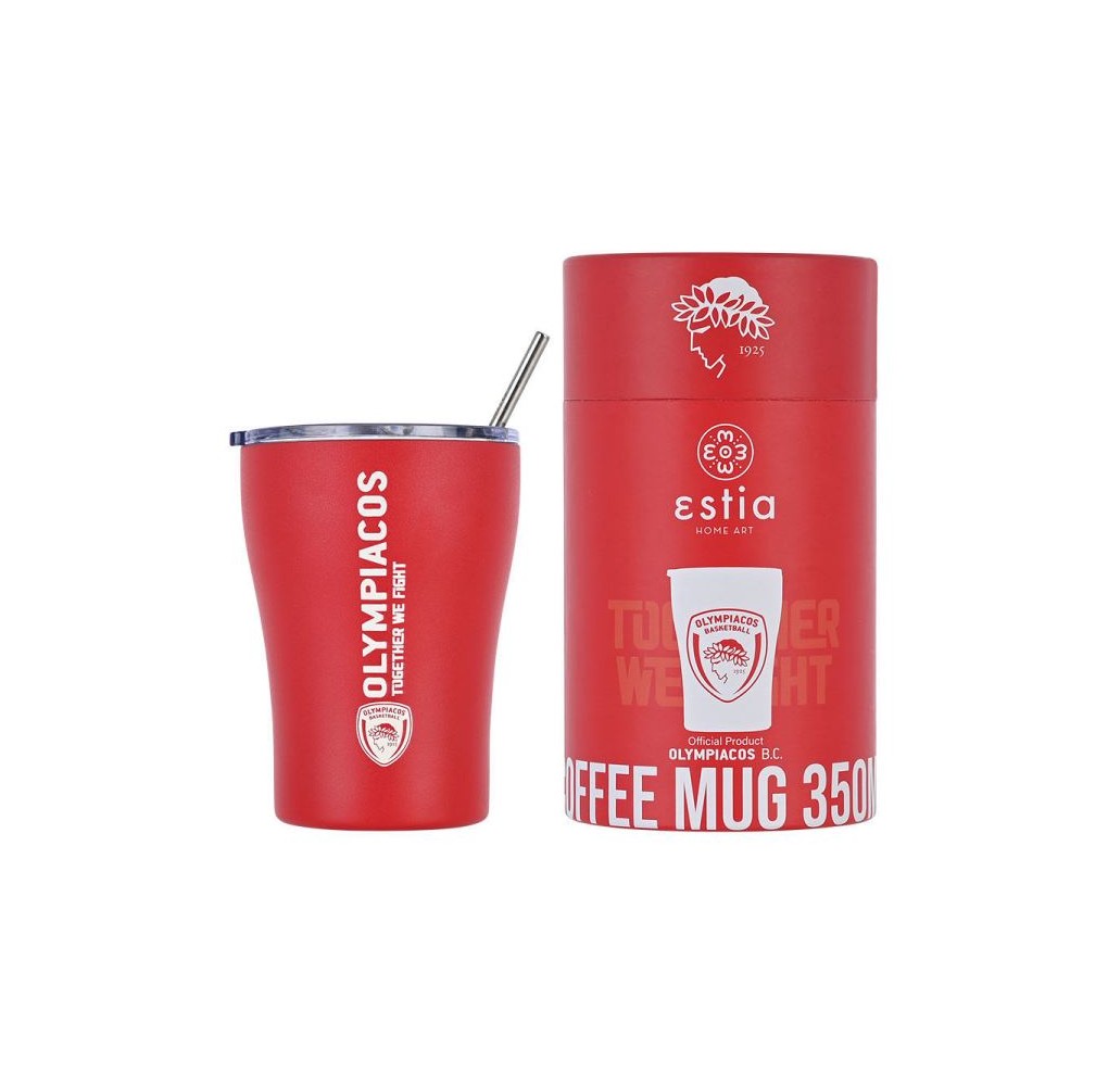 Θερμός Estia Coffee Mug OLYMPIACOS BC Edition 350ml Σχέδιο 2