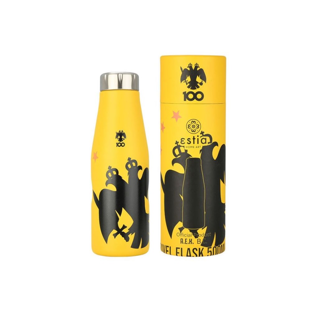 Θερμός Estia Travel Flask AEK BC Edition 500ml Σχέδιο 1