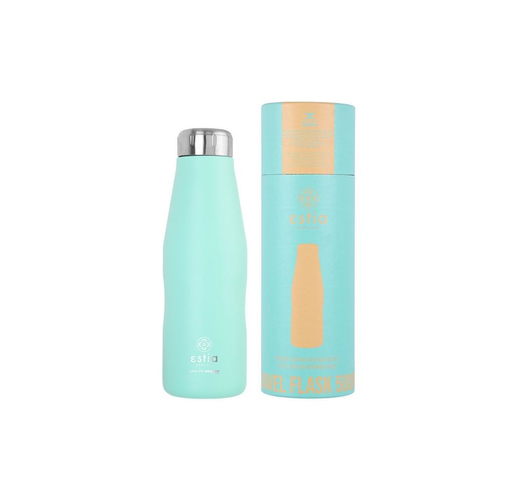 Θερμός Estia Travel Flask 500ml Bermuda Green