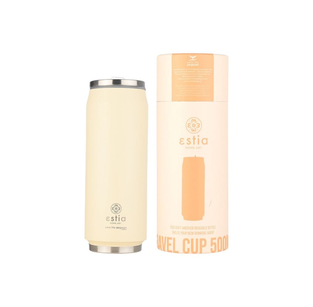 Θερμός Estia Travel Cup 500ml Lily White