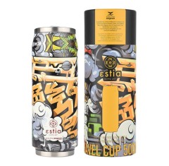 Θερμός Estia Travel Cup 500ml Graffiti Rhythm